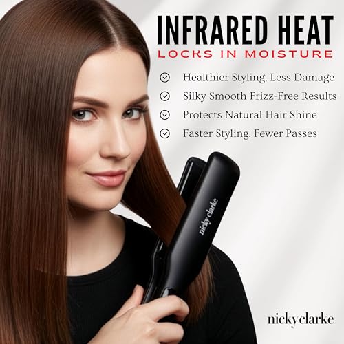 Nicky Clarke Infrared PRO Flat Iron - NSS902US
