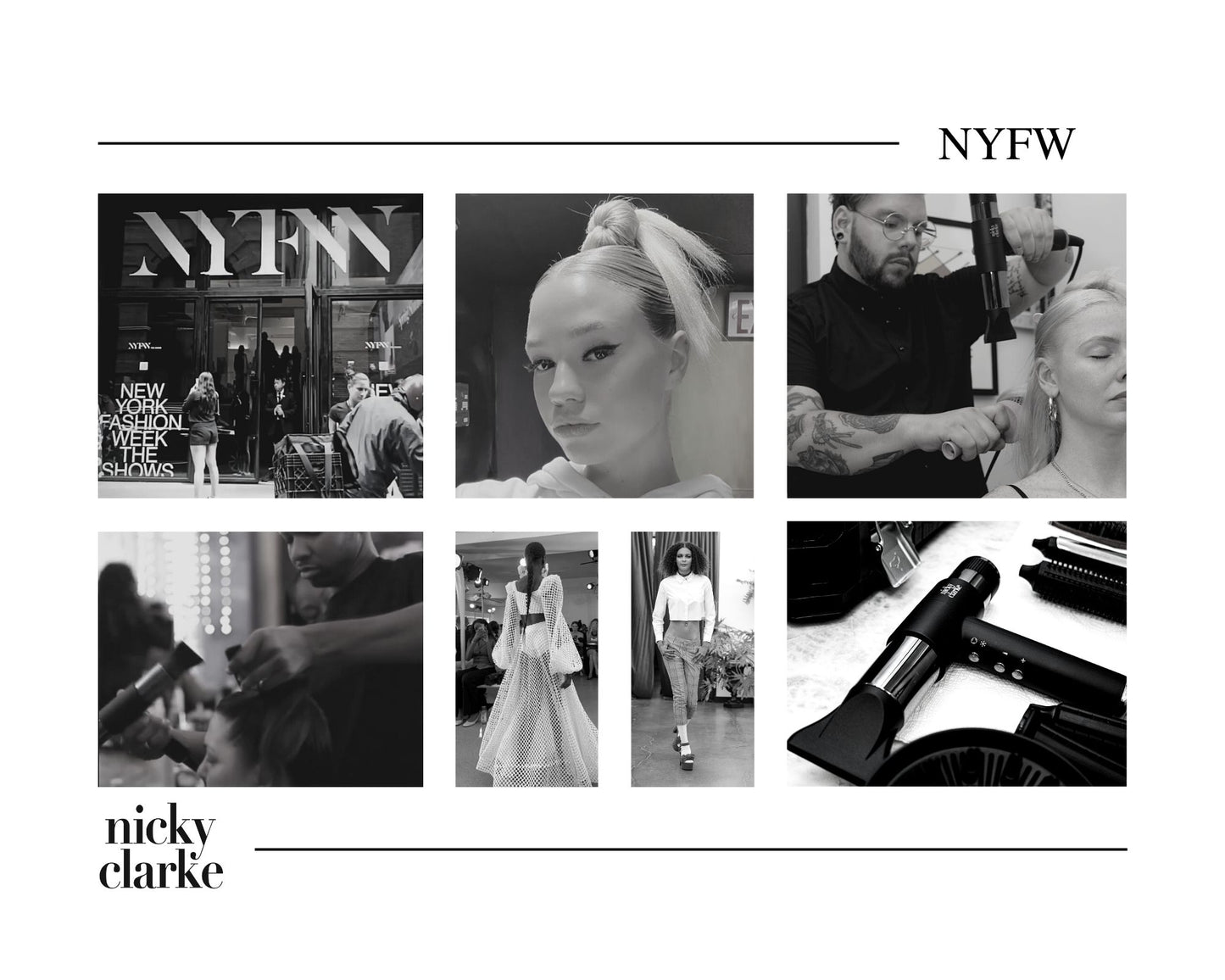 Nicky Clarke AirStyle PRO - BESTSELLER - Infrared & Ionic Hair Dryer and Styler - Blowouts in Minutes
